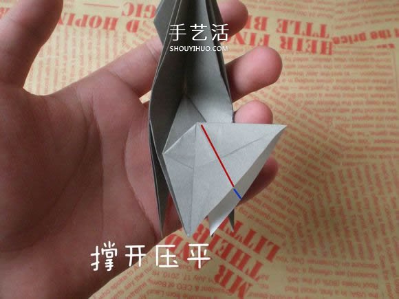 可愛小狗的折法圖解 手工折紙小狗的步驟圖 -  rpnrmr.com