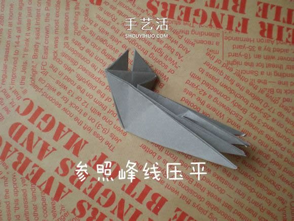 可愛小狗的折法圖解 手工折紙小狗的步驟圖 -  rpnrmr.com