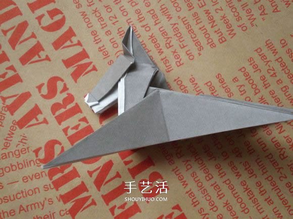 可愛小狗的折法圖解 手工折紙小狗的步驟圖 -  rpnrmr.com