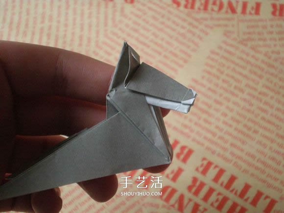 可愛小狗的折法圖解 手工折紙小狗的步驟圖 -  rpnrmr.com