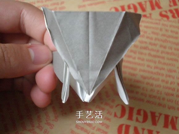 可愛小狗的折法圖解 手工折紙小狗的步驟圖 -  rpnrmr.com