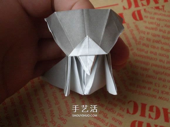 可愛小狗的折法圖解 手工折紙小狗的步驟圖 -  rpnrmr.com