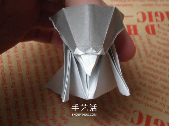 可愛小狗的折法圖解 手工折紙小狗的步驟圖 -  rpnrmr.com