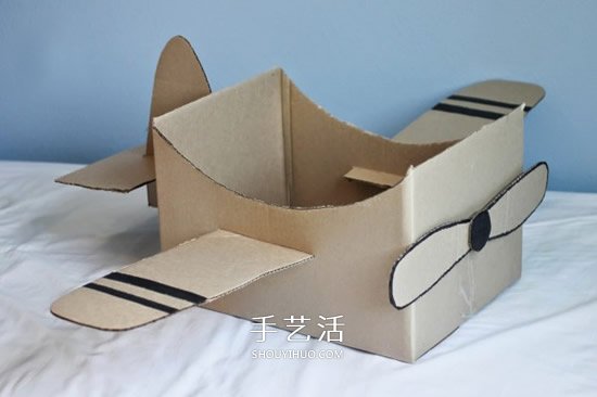 廢紙箱做飛機的方法 可以坐的紙箱飛機制作 -  rpnrmr.com