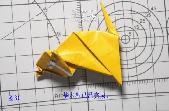 逼真的猴子折紙圖解 手工折紙小猴子的折法 -  rpnrmr.com