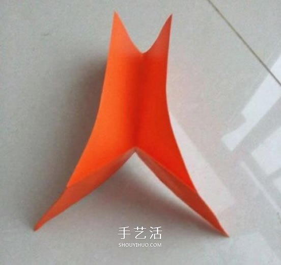 手工折紙兔子的圖解 怎么折兔子的方法步驟 -  rpnrmr.com