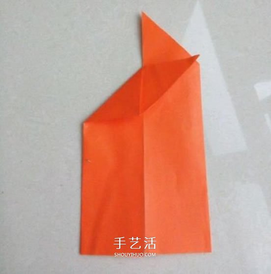 手工折紙兔子的圖解 怎么折兔子的方法步驟 -  rpnrmr.com