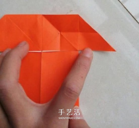 手工折紙兔子的圖解 怎么折兔子的方法步驟 -  rpnrmr.com