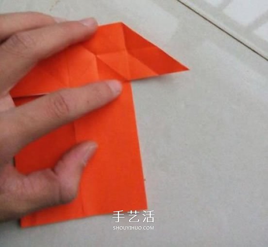 手工折紙兔子的圖解 怎么折兔子的方法步驟 -  rpnrmr.com