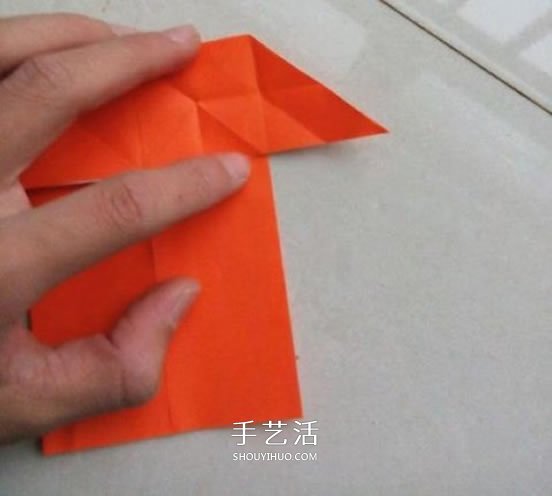 手工折紙兔子的圖解 怎么折兔子的方法步驟 -  rpnrmr.com