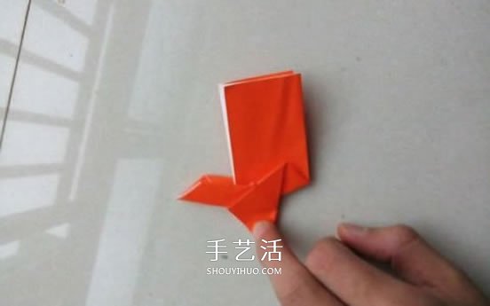 手工折紙兔子的圖解 怎么折兔子的方法步驟 -  rpnrmr.com