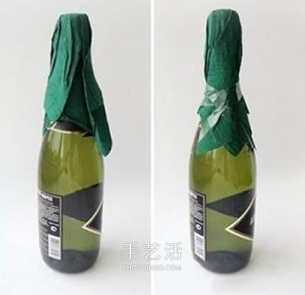 香檳酒禮物DIY方法 節(jié)日禮物香檳酒包裝方法 -  rpnrmr.com
