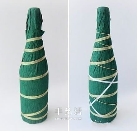 香檳酒禮物DIY方法 節(jié)日禮物香檳酒包裝方法 -  rpnrmr.com