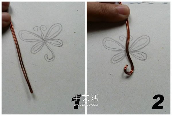 金屬絲制作蜻蜓掛飾 自制金屬絲蜻蜓小飾品 -  rpnrmr.com