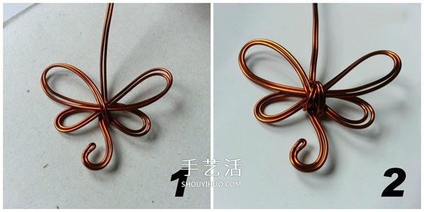 金屬絲制作蜻蜓掛飾 自制金屬絲蜻蜓小飾品 -  rpnrmr.com