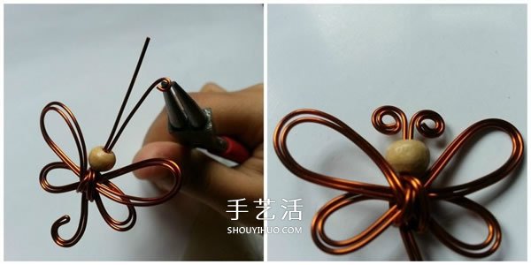 金屬絲制作蜻蜓掛飾 自制金屬絲蜻蜓小飾品 -  rpnrmr.com