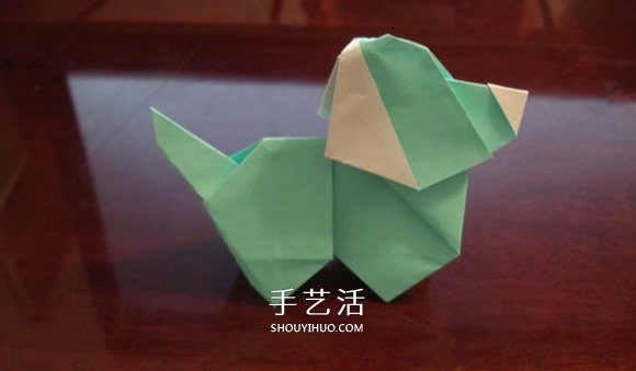 小狗的折法圖解教程 可愛小狗的折疊方法 -  rpnrmr.com