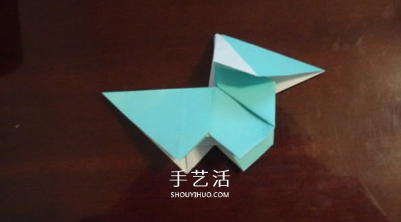 小狗的折法圖解教程 可愛小狗的折疊方法 -  rpnrmr.com