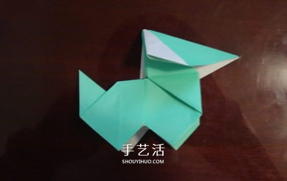 小狗的折法圖解教程 可愛小狗的折疊方法 -  rpnrmr.com