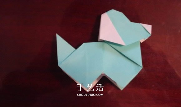 小狗的折法圖解教程 可愛小狗的折疊方法 -  rpnrmr.com