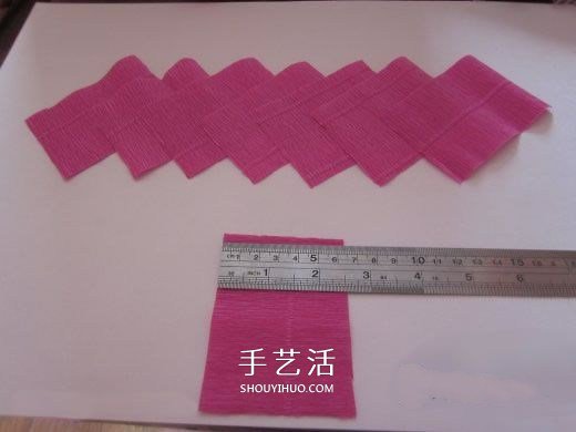 皺紋紙?zhí)枪ǖ淖龇?皺紋紙玫瑰花手工制作 -  rpnrmr.com