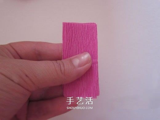 皺紋紙?zhí)枪ǖ淖龇?皺紋紙玫瑰花手工制作 -  rpnrmr.com