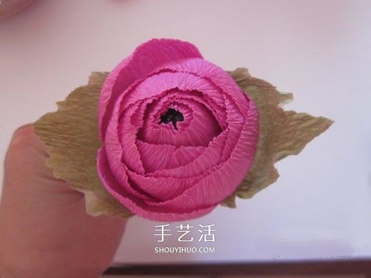 皺紋紙?zhí)枪ǖ淖龇?皺紋紙玫瑰花手工制作 -  rpnrmr.com