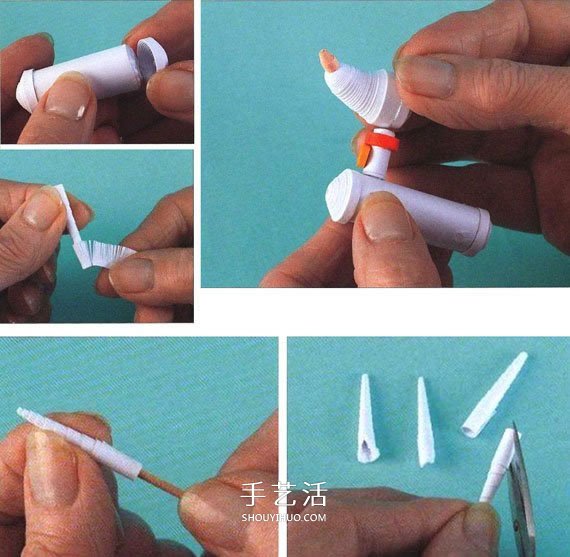 衍紙貴賓犬的做法圖解 衍紙手工制作貴婦犬 -  rpnrmr.com