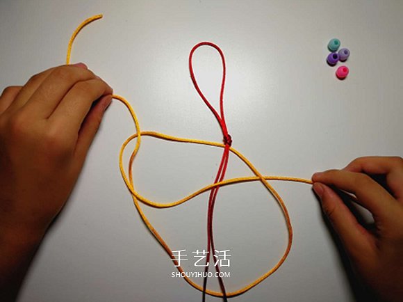 手工平結(jié)編法圖解教程 怎么編平結(jié)的方法步驟 -  rpnrmr.com