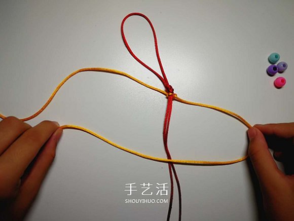 手工平結(jié)編法圖解教程 怎么編平結(jié)的方法步驟 -  rpnrmr.com