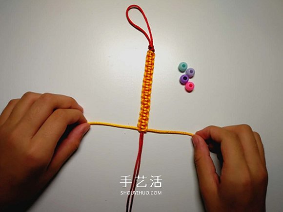 手工平結(jié)編法圖解教程 怎么編平結(jié)的方法步驟 -  rpnrmr.com