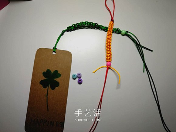 手工平結(jié)編法圖解教程 怎么編平結(jié)的方法步驟 -  rpnrmr.com