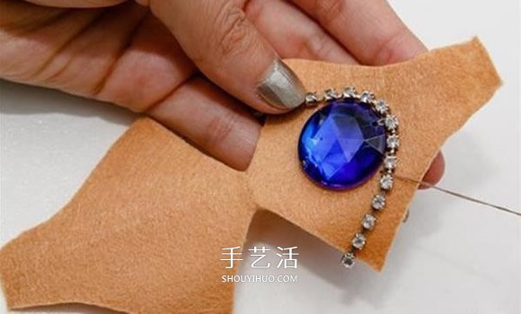 串珠耳環(huán)DIY圖解教程 帶寶石串珠耳環(huán)制作 -  rpnrmr.com