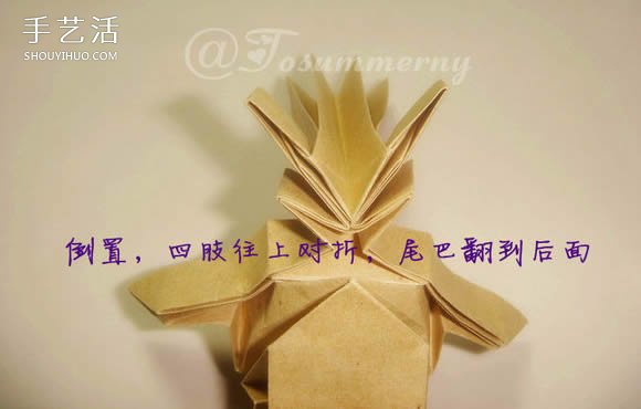 萌版孫悟空的折法圖解 折紙孫大圣的方法步驟 -  rpnrmr.com