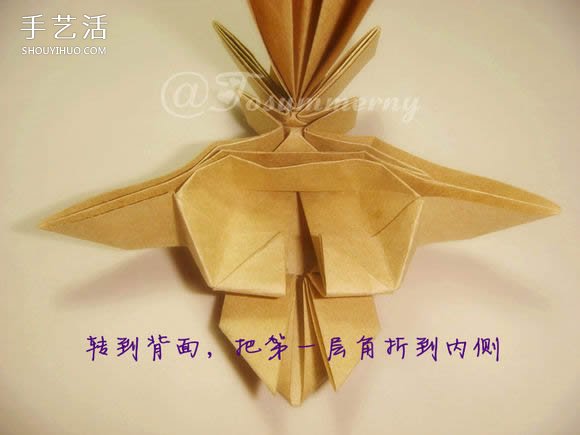 萌版孫悟空的折法圖解 折紙孫大圣的方法步驟 -  rpnrmr.com