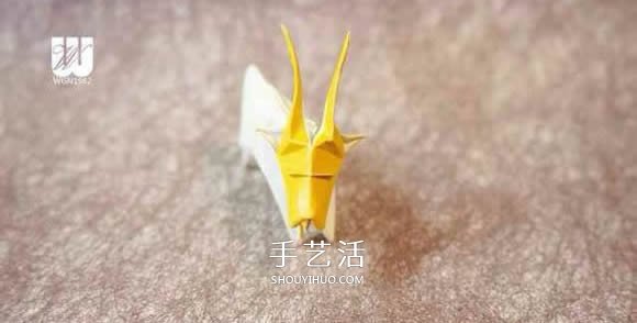 逼真山羊的折紙方法 手工折紙立體山羊圖解 -  rpnrmr.com