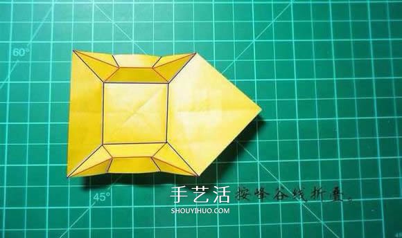 逼真山羊的折紙方法 手工折紙立體山羊圖解 -  rpnrmr.com