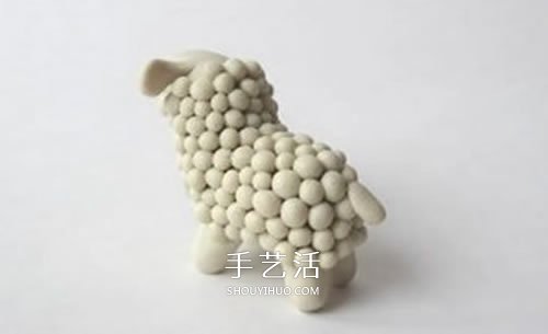 超輕粘土制作長角小羊 有角綿羊粘土DIY圖解 -  rpnrmr.com