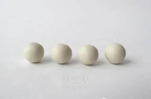 超輕粘土制作長角小羊 有角綿羊粘土DIY圖解 -  rpnrmr.com