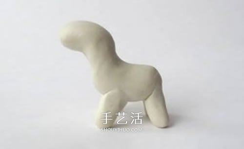 超輕粘土制作長角小羊 有角綿羊粘土DIY圖解 -  rpnrmr.com