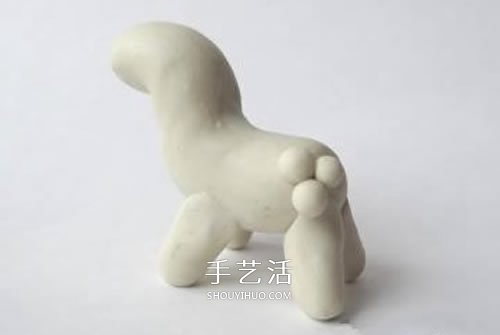 超輕粘土制作長角小羊 有角綿羊粘土DIY圖解 -  rpnrmr.com