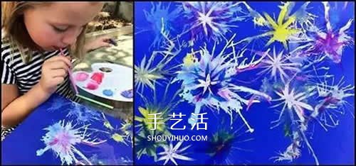 國慶節(jié)煙花手工制作 幼兒DIY絢麗煙花夜景 -  rpnrmr.com