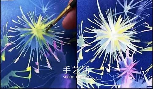 國慶節(jié)煙花手工制作 幼兒DIY絢麗煙花夜景 -  rpnrmr.com