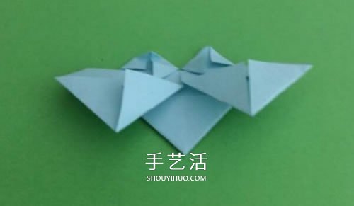 簡(jiǎn)單三角形紙盒的折法 帶愛(ài)心鎖的紙盒子折紙 -  rpnrmr.com