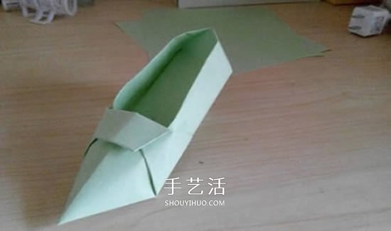 簡易高跟鞋的折法圖解 手工折紙高跟鞋的方法 -  rpnrmr.com