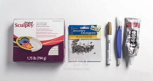 軟陶DIY制作糖果耳釘 漂亮的軟陶耳釘怎么做 -  rpnrmr.com