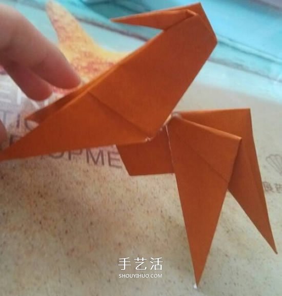 折紙馬兒的方法圖解 手工折疊立體馬兒步驟 -  rpnrmr.com