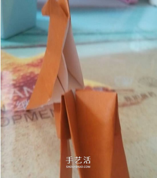 折紙馬兒的方法圖解 手工折疊立體馬兒步驟 -  rpnrmr.com