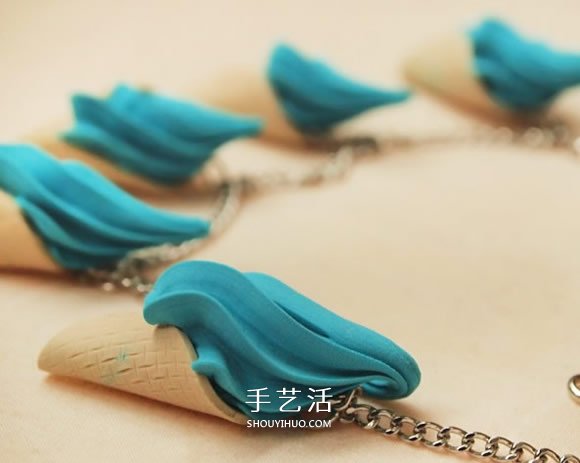 超輕粘土DIY冰激凌飾品 可愛(ài)粘土冰激凌制作 -  rpnrmr.com