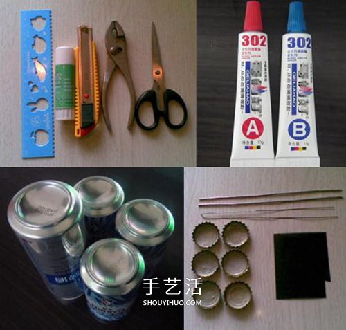 易拉罐手工制作油罐車模型的方法圖解 -  rpnrmr.com